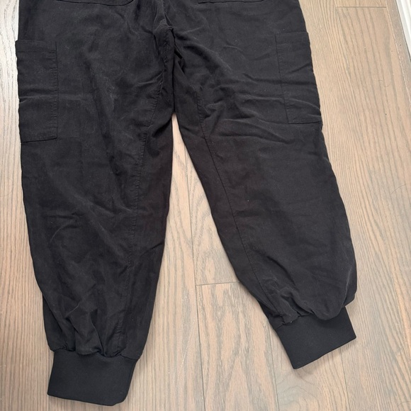 Maeve by Anthropologie Women's Size M Cicerone Cargo Utility Jogger Black Soft - Picture 13 of 14